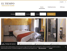 Tablet Screenshot of apartamentoseltiempo.com